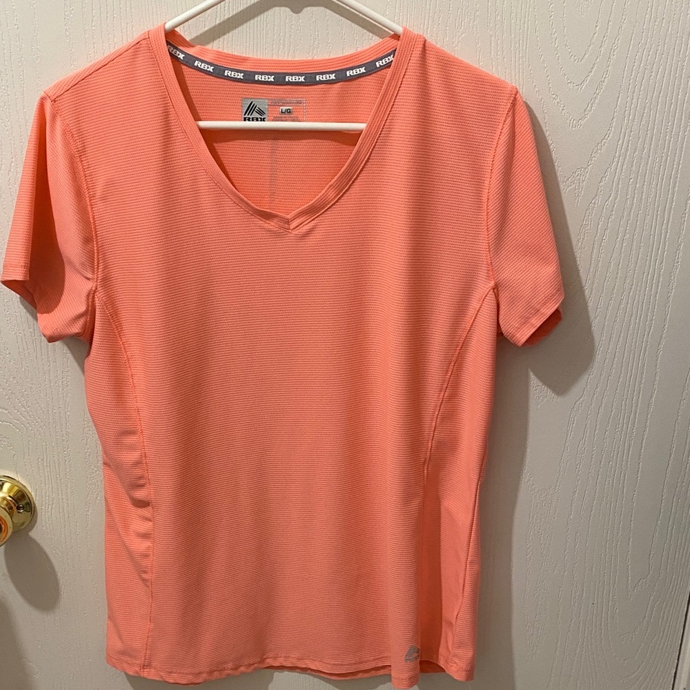 RBX Women's Coral Exercise Tee L/G